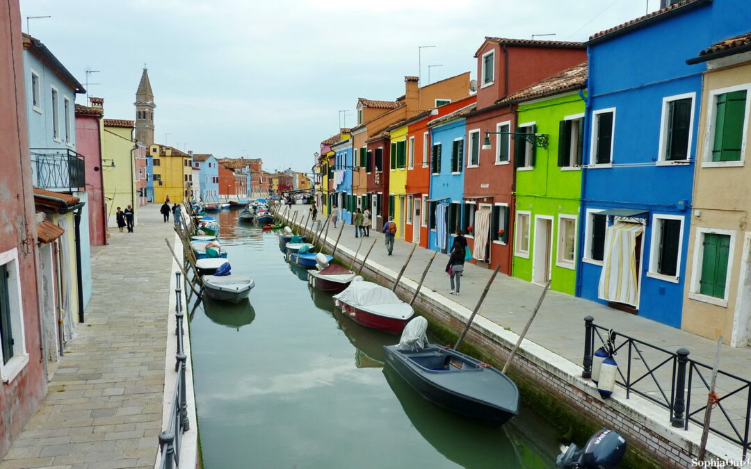 Burano la colorée