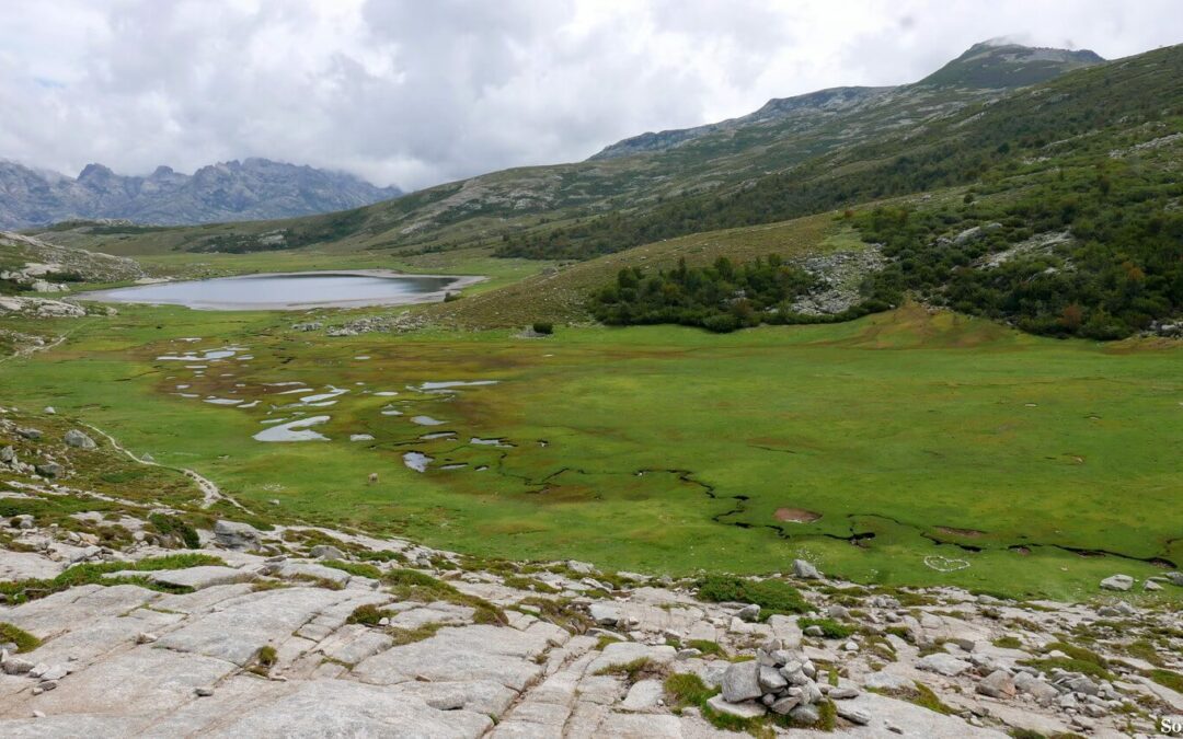 À vélo au lac de Nino